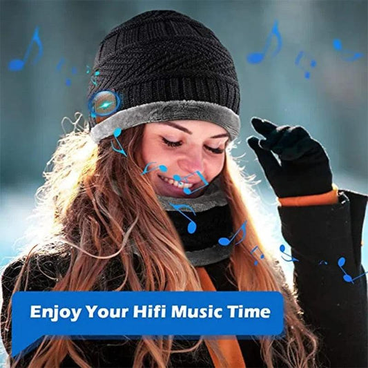 2 in 1 Bluetooth Beanie music Hat Affordable Deals Limited