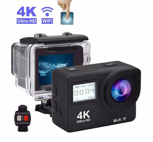 4K HD dual screen with WIFI motion camera Affordable Deals Limited