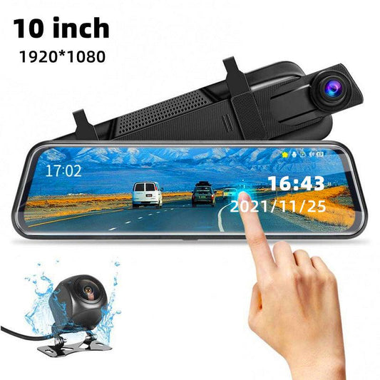 Front and Rear Dual Recording Rear View Mirror Dash Cam Affordable Deals Limited