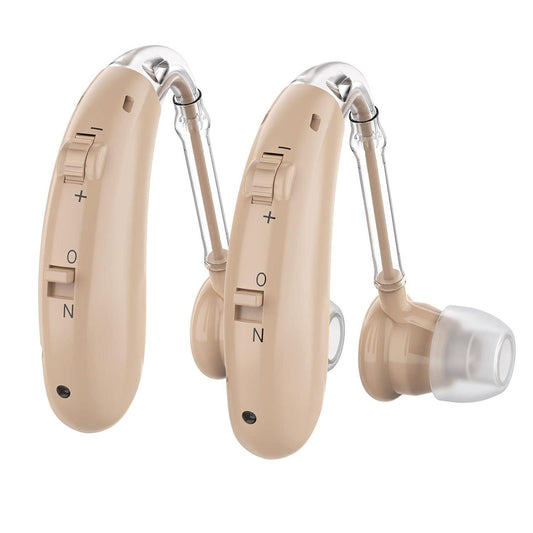 Hearing Aids For Seniors Rechargeable With Noise Canceling, Hearing Amplifier For Adults, Sound Amplifier For Hearing Loss - In Ear - With Volume Control Affordable Deals Limited