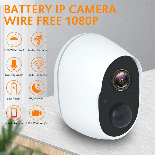 Wireless WiFi Low Power Battery Surveillance Camera Affordable Deals Limited